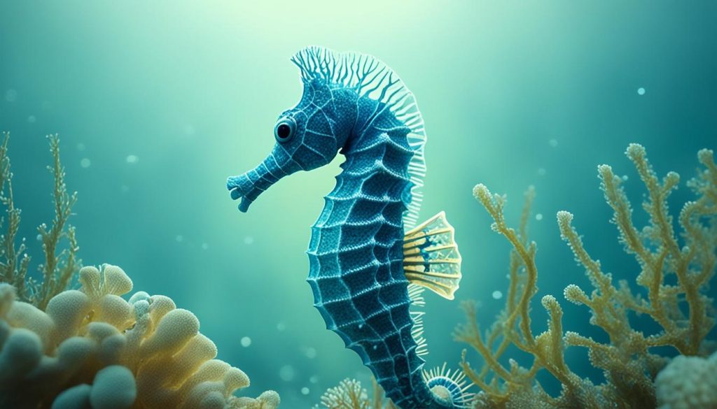 Seahorse pregnancy duration