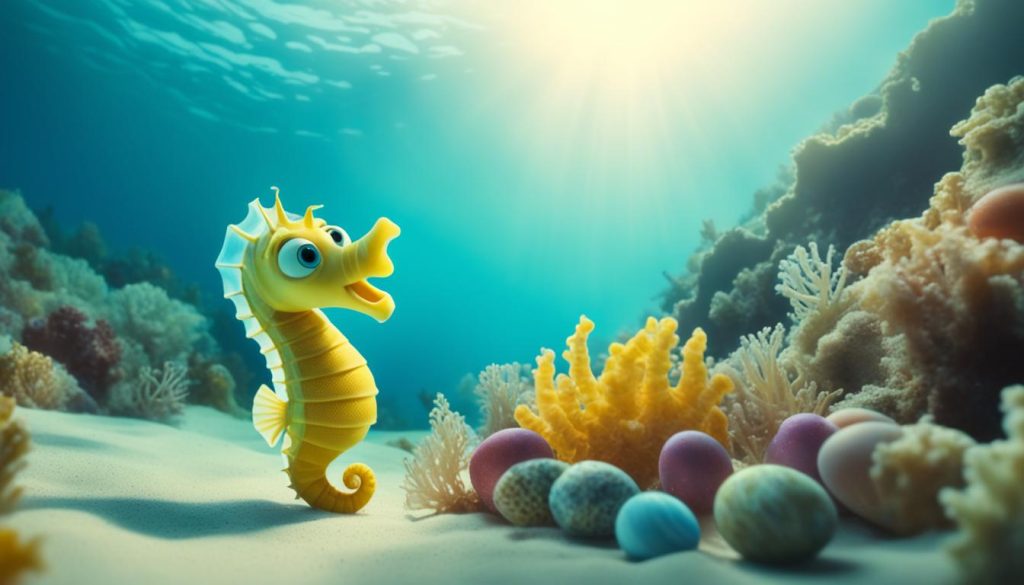 how long are seahorses pregnant