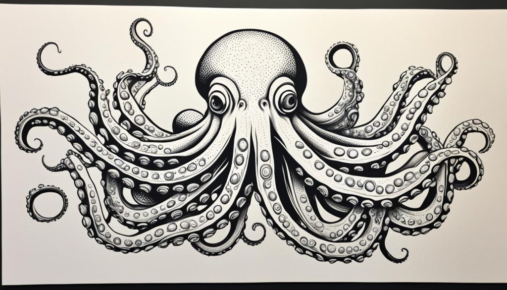 octopus artwork techniques