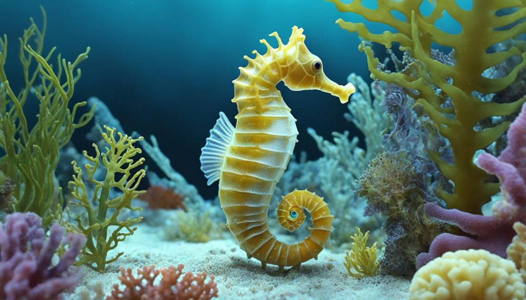 seahorse gestation period